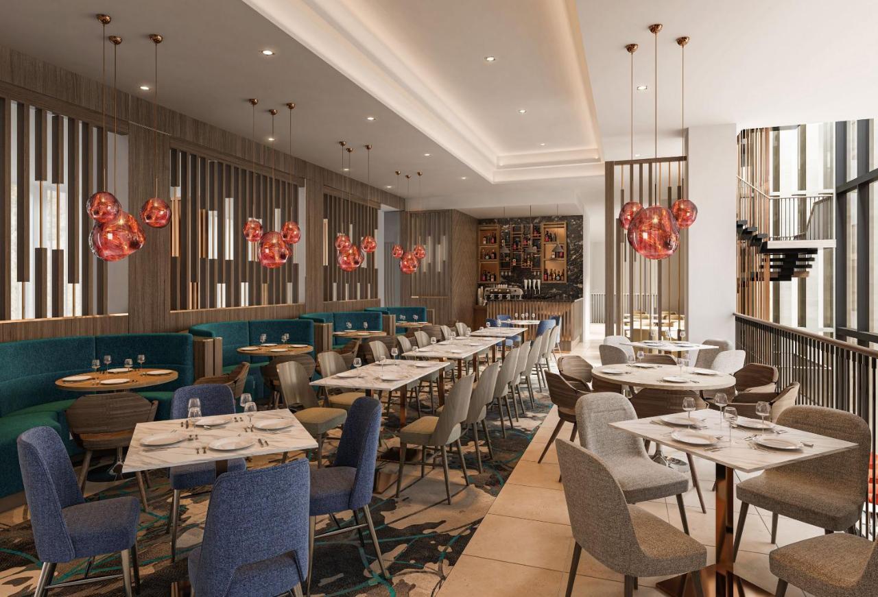 Clayton Hotel Manchester City Centre 외부 사진 The interior of the restaurant
